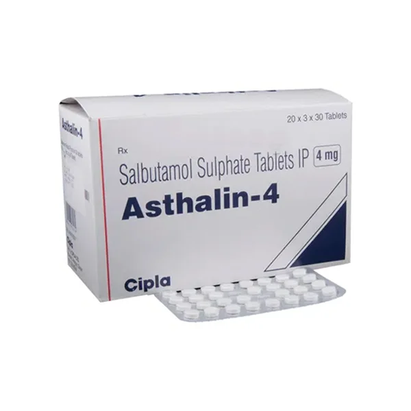 Asthalin-4mg-(Salbutamol) Asthalin-4mg-(Salbutamol)