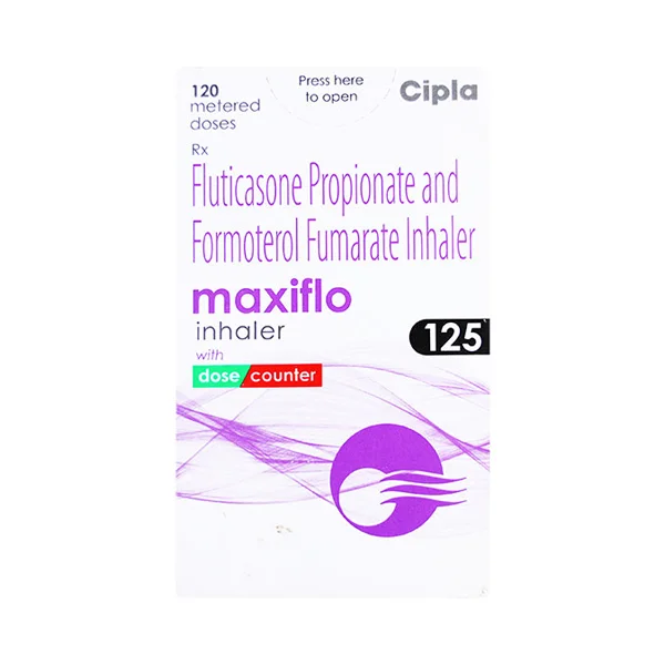 Maxiflo-Inhaler-125mcg-(Fluticasone-Formoterol) Maxiflo-Inhaler-125mcg-(Fluticasone-Formoterol)