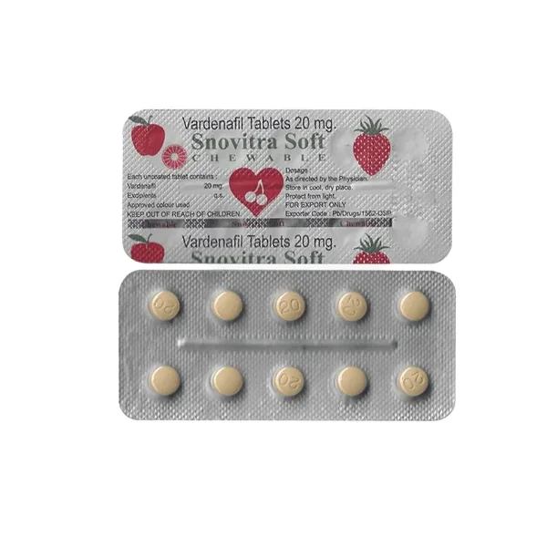 snovitra-soft-chewable Snovitra Soft 20